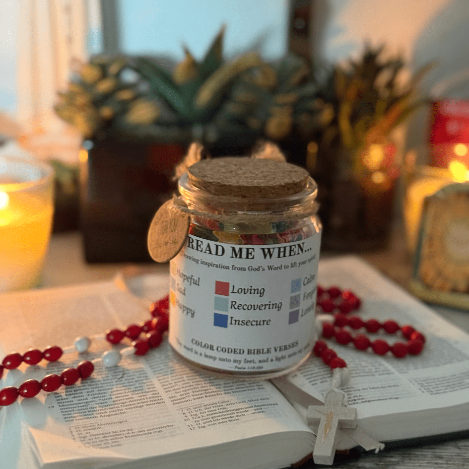 DIY Bible Jar, Free Today - Sanguis Christi