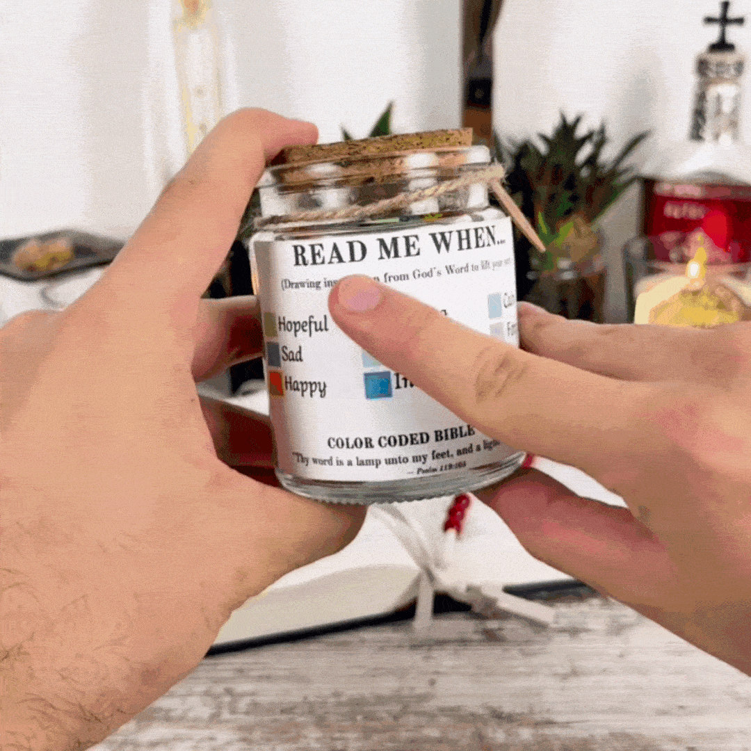 Bible Verse Jar, Free Today