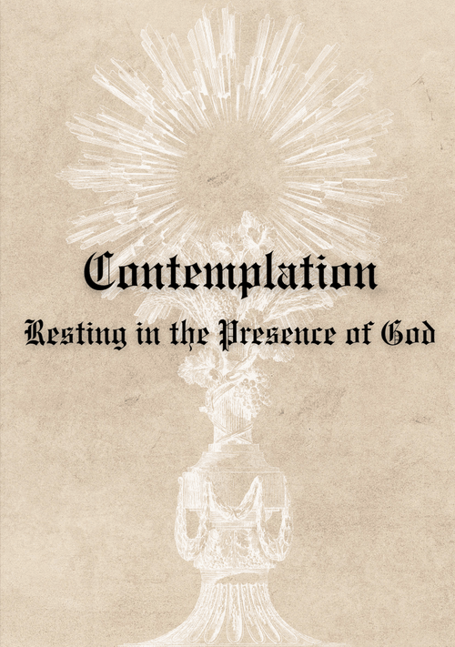 Contemplation Guide and Info Flyer - Sanguis Christi